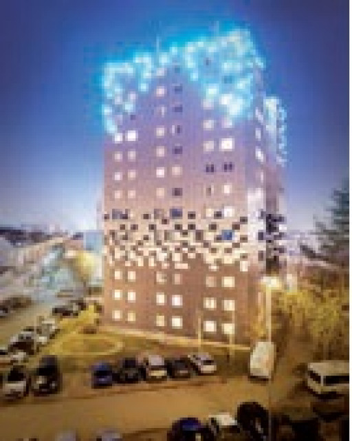 Lumière sur la tour Riolan