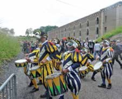 Débuts festifs pour les travaux de la citadelle d’Amiens