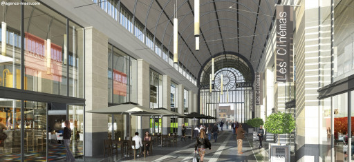 Cinq salles de cinéma dans un ancien site industriel