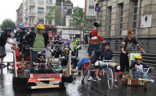 Une course automobile inédite à Arras
