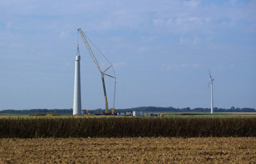 Force 9 pour le parc éolien du Mont-d'Ergny