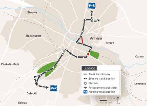 Le tramway d’Amiens ? « Un projet low cost »…
