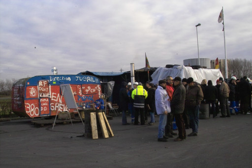 Mouvement social au terminal méthanier