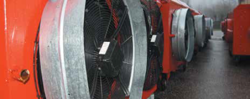 Les highlanders du générateur d’air chaud