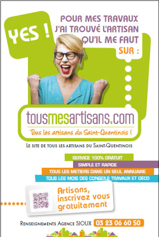Un annuaire web des artisans sur Saint-Quentin