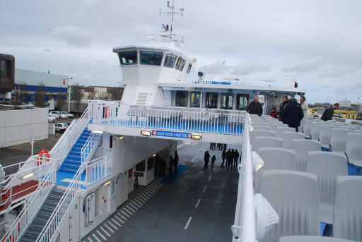 La Socarenam a construit un bac amphidrome pour la Gironde