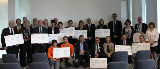 12 lauréats pour une dotation de 254 000 € et 3 coups de cœur