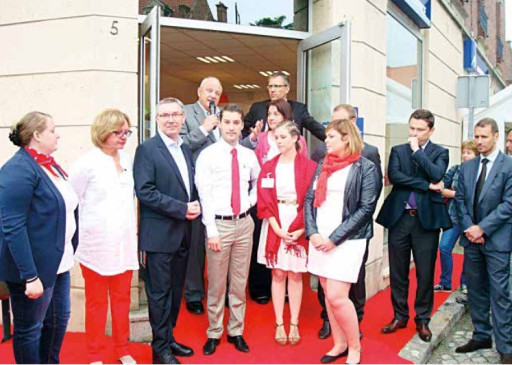 AXA inaugure une nouvelle agence bancaire à Noyon