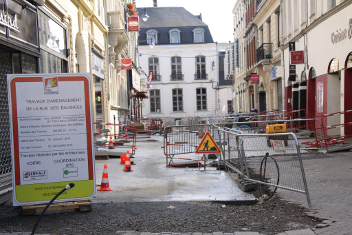 La piétonisation de la rue des Balances