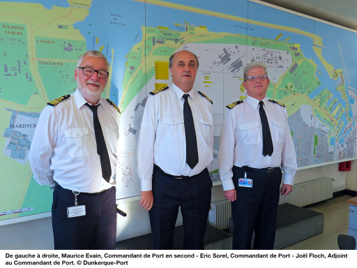 Éric Sorel nommé commandant de port à Dunkerque