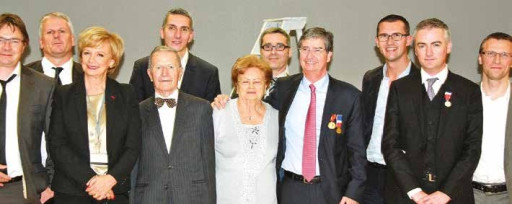 La nouvelle garde en ordre de marche