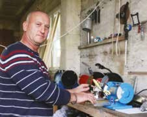 Frédéric Robyns remet l’affutage au goût du jour