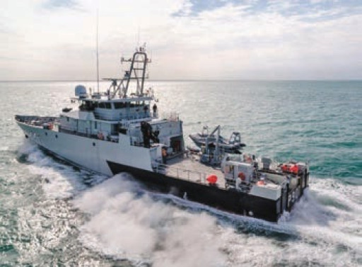 La Socarenam lance un second patrouilleur pour la Belgique