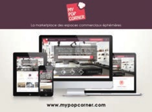 My Pop Corner : trouver un espace commercial éphémère en ligne