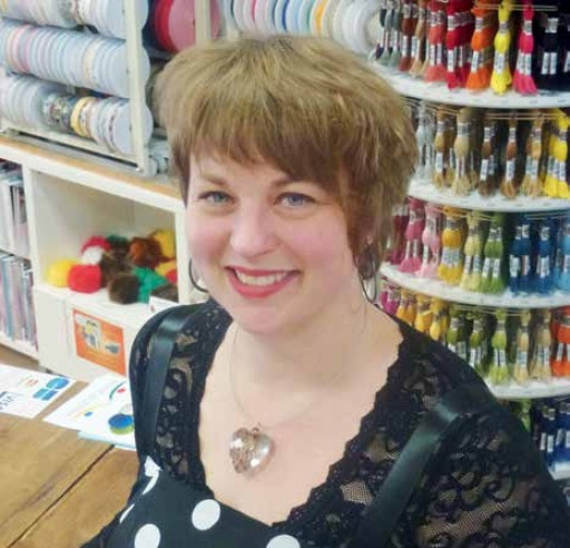 Audrey Wafflard du vert au fil