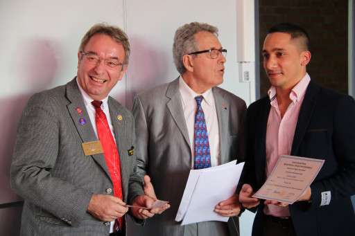 Trois lauréats honorés au Cesi à Arras
