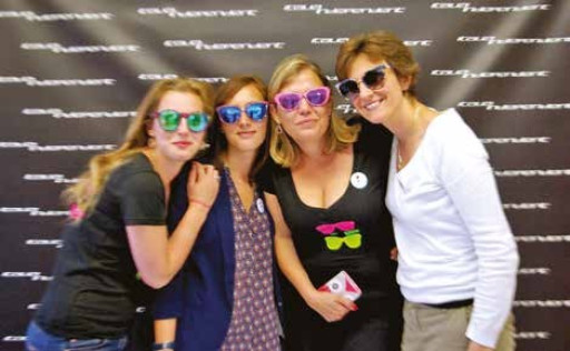 Bilan en rose pour la Galerie du Regard