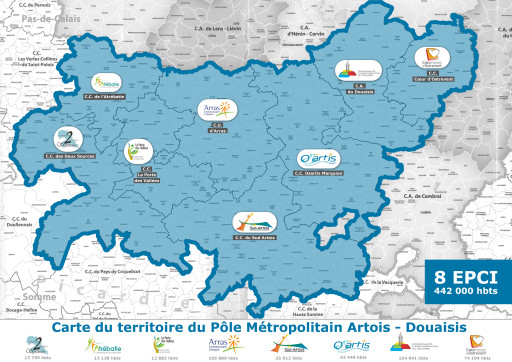 Le pôle métropolitain Artois-Douaisis