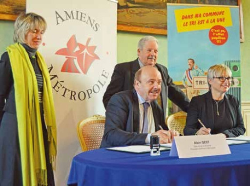 Amiens Métropole met le paquet sur le tri et le recyclage