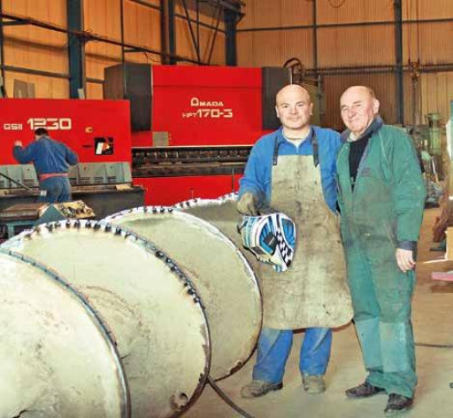 La chaudronnerie Lesage, spécialiste de la fabrication de matériaux lourds