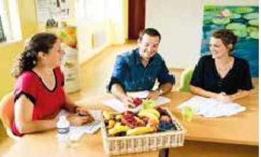 Minute fruitée donne la pêche