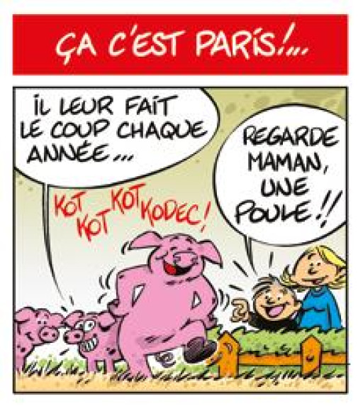 La terre leur est tombée sur la tête…