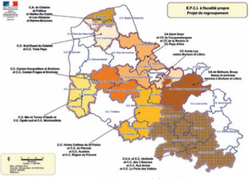 Vers une vingtaine d’intercommunalités