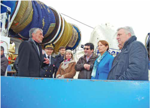 Ségolène Royal s’engage pour un parc éolien au large de Berck-sur-Mer
