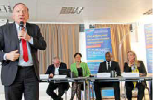 Pierre Gattaz était «Déterminé» à Maxéville