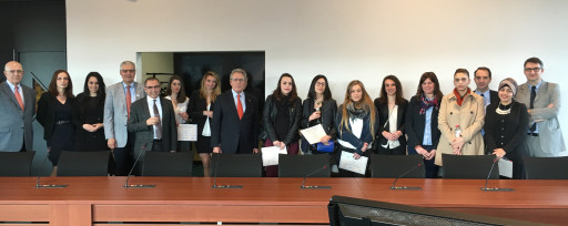 Trois lauréats honorés à Arras