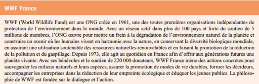 Un partenariat stratégique avec WWF France
