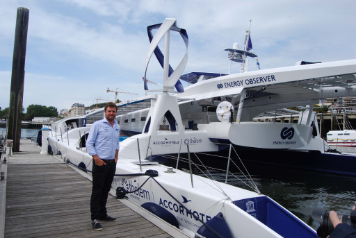 Energy Observer entame son tour du monde à Boulogne-sur-Mer