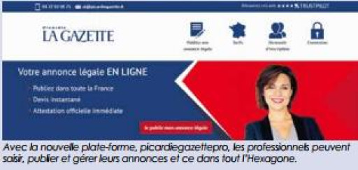 Picardiegazettepro.fr : une PLATEFORME vraiment PRO et NATIONALE