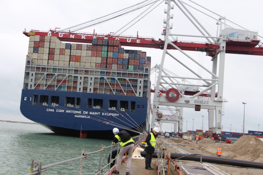 61,4 millions d'euros pour l'extension du terminal conteneurs