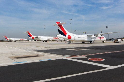 Les bons chiffres de la compagnie HOP! à l'aéroport de Lille