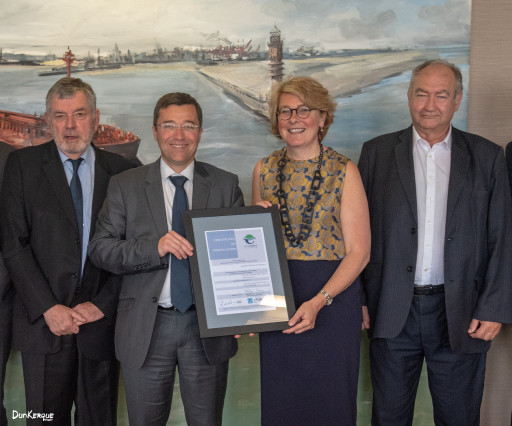 Dunkerque Port obtient la certification "PERS" du réseau EcoPorts