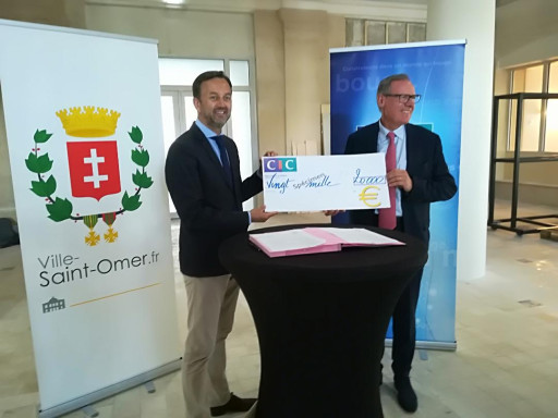 Le CIC, un mécène de plus pour le théâtre à l'italienne de Saint-Omer