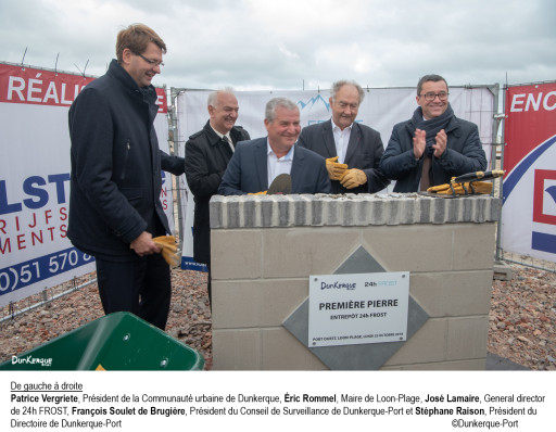 Le Belge Lamaire investit dans un congélateur de 80 000 m3