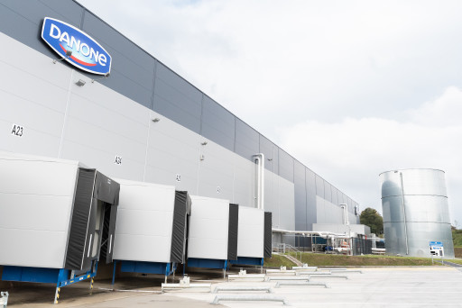 Danone inaugure un site logistique dédié aux produits frais