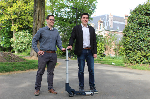 Une trottinette extra légère made in Valenciennes