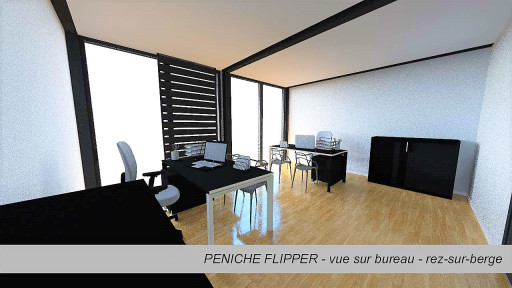 Des bureaux sur l’eau