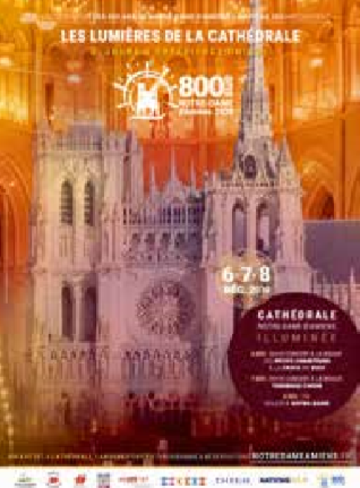 Pour célébrer ses 800 ans, la Cathédrale d’Amiens cherche des mécènes