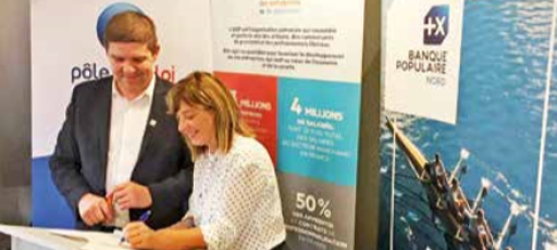 Partenariat avec Pôle emploi et la Banque Populaire