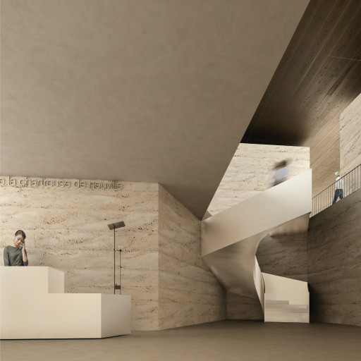 La chartreuse de Neuville se rénove