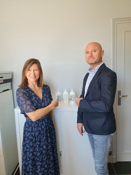 Un gel hydroalcoolique naturel fabriqué dans l'Aisne