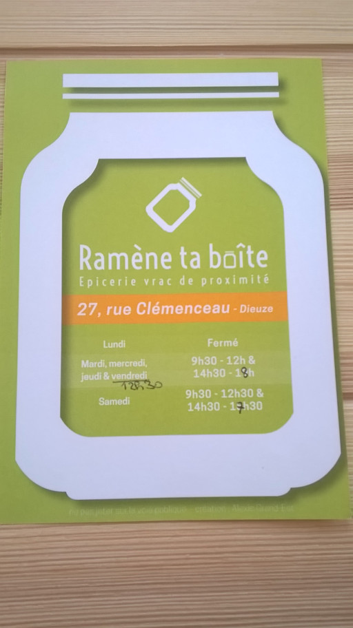 Ramène ta Boîte : Une épicerie vrac complètement vouée au zéro déchet
