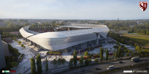 FC Metz Stadium : le futur avec une ambition économique