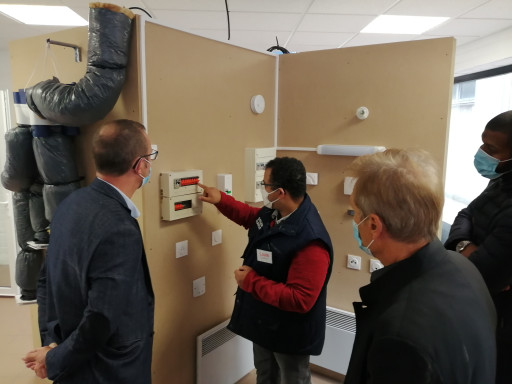 Un espace pour que les locataires entretiennent leur logement