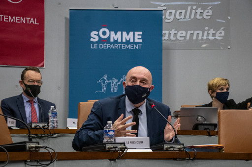 Stéphane Haussoulier nouveau président du conseil départemental de la Somme