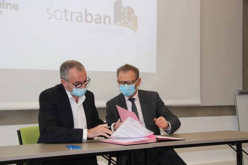 Sotraban et Caux Seine développement travaillent de concert
